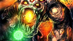 Fire colossus artwork