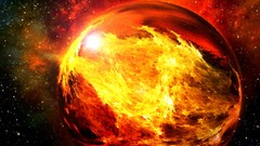 Fire digital art Lemmy X