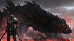 Fire Dragons lava Knights chains dragon knight Dragon Lord 