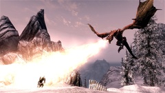 Fire Dragons the elder scrolls v skyrim