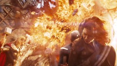 Fire explosions marvel shield thor captain america Black Widow 