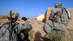 Fire explosions military