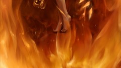 Fire feet weapons wings crystals Vampires touhou flandre 