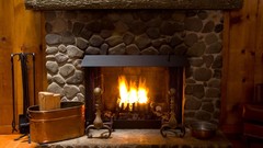 Fire fireplaces grate