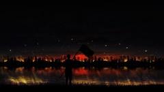 Fire Flags silhouettes