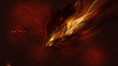 Fire flame phoenix