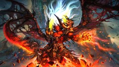 Fire god of war artwork video games