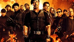 Fire Guns Bruce Willis arnold schwarzenegger the expendables 