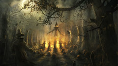 Fire Halloween Radojavor children