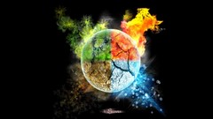 Fire ice Earth elements