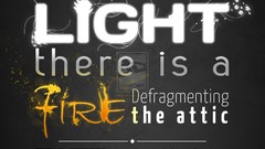 Fire light Typography