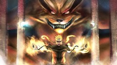 Fire lights teeth Manga red eyes cage uzumaki naruto naruto 