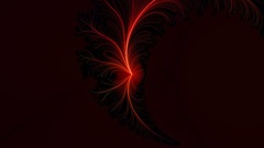 Fire lines Fractals abstract