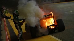 Fire lotus Singapore Heikki Kovalainen