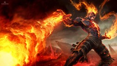 Fire Men lava Brand fan art League of Legends artwork video 