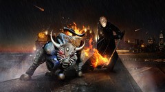 Fire Monsters artwork fantasy art