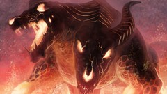 Fire Monsters horns skulls