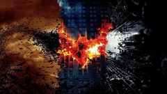 Fire Movies Batman Begins Hollywood The Dark Knight Batman Logo 