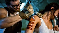 Fire pain punishment smokes label manipulation Ed McGowan Amy 