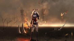 Fire paintings drawings demons Photo manipulation digital art 