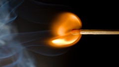 Fire smoke matchsticks