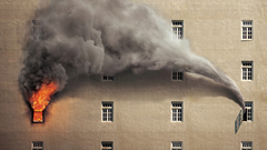 Fire smoke window buildings