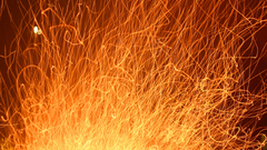 Fire sparks