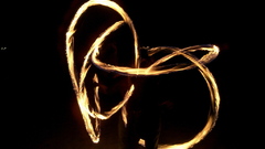 Fire spinning