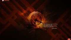 Fire time clocks digital art