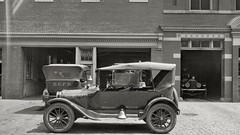 Fire vintage monochrome USA historic Washington DC 1921
