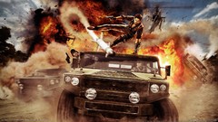 Fire War Men cars Crash video games Just Cause II