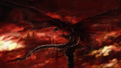 Fire wings destruction Dragons Monsters
