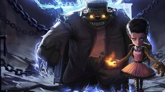 Fire woman game Chinese teddy bears League of Legends Annie the 