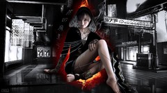 Fire woman Japanese neo asians models ecchi portraits top model