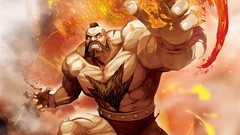 Fire zangief street fighter