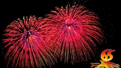 Fireworks 9 May victory