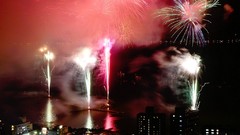 Fireworks cityscapes