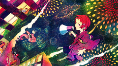 Fireworks short hair Japanese