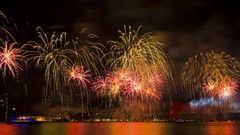 Fireworks Turkey Istanbul republic