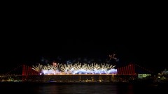 Fireworks Turkey Istanbul republic
