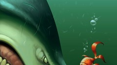 Fish advertisement Sharks artwork inspirational