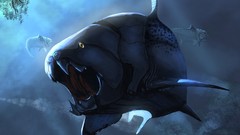 Fish creatures fantasy art