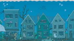 Fish underwater artwork cartoonish