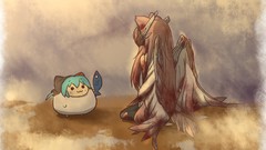 Fish wings blood Chibi hatsune miku vocaloid megurine luka 