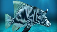 Fish zebras Photo manipulation