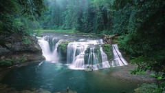 Fishing waterfalls rivers