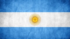 flag argentina blue white