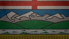 Flags alberta
