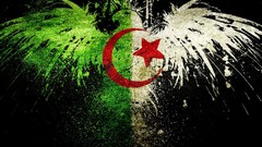 Flags algeria