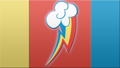 Flags cartoons my little pony rainbow dash